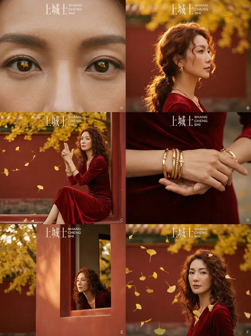 Preview of Cinematic Chinese Style Fashion Editorial (Shang Cheng Shi)