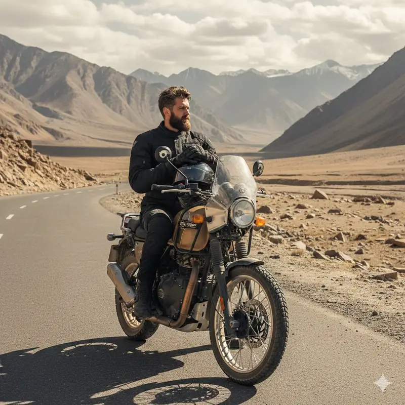 پیش‌نمایش Himalayan Motorcycle Travel Photography