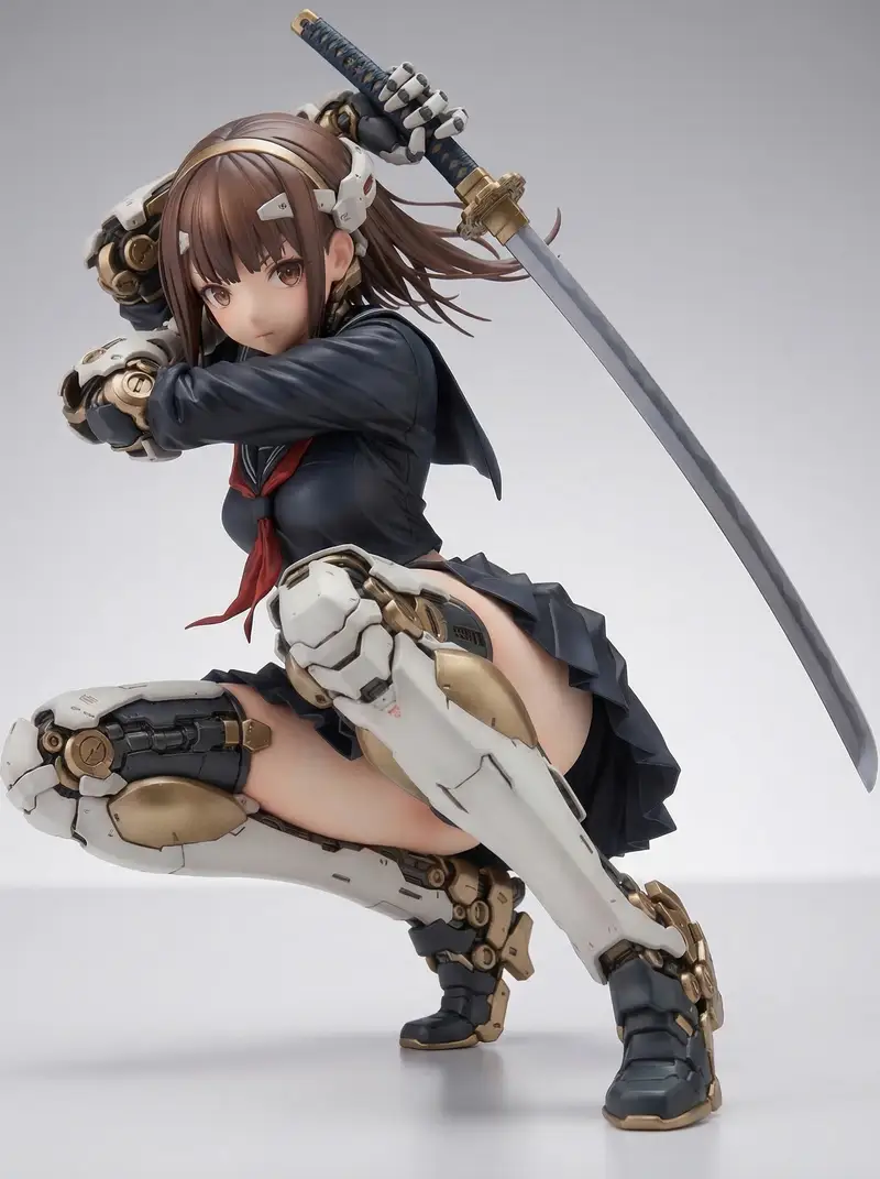Preview of Samurai Mecha Girl Figure
