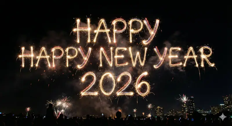 Preview of Glowing Text Fireworks