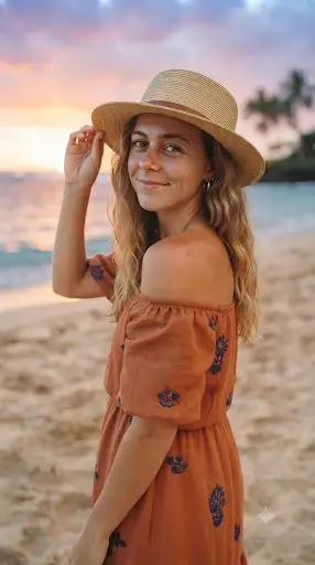 پیش‌نمایش Golden Sunset Beach Moments