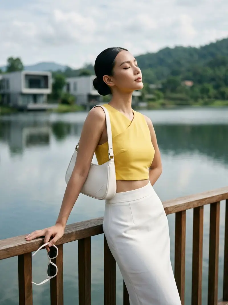Preview of Modern Luxury Lakeside Fashion