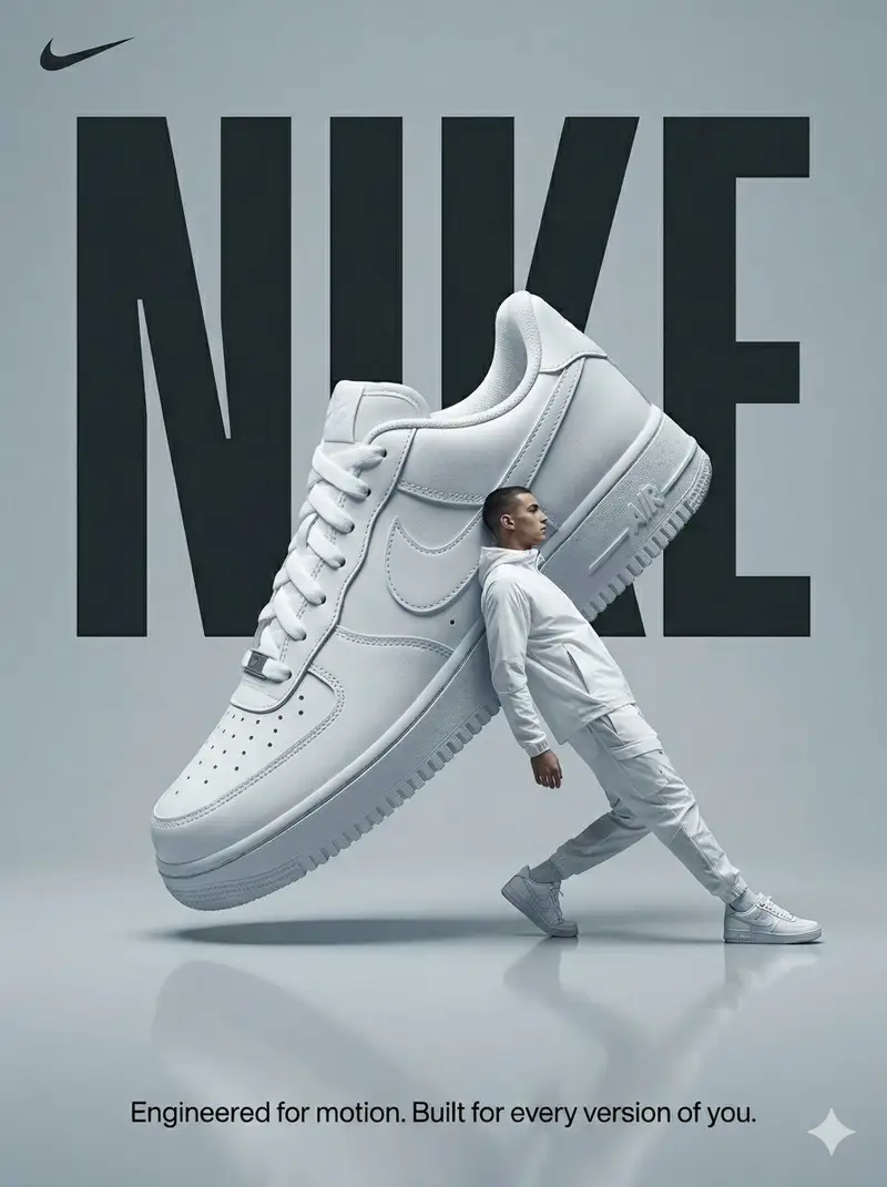 Preview of Surrealist Nike Sportswear Poster