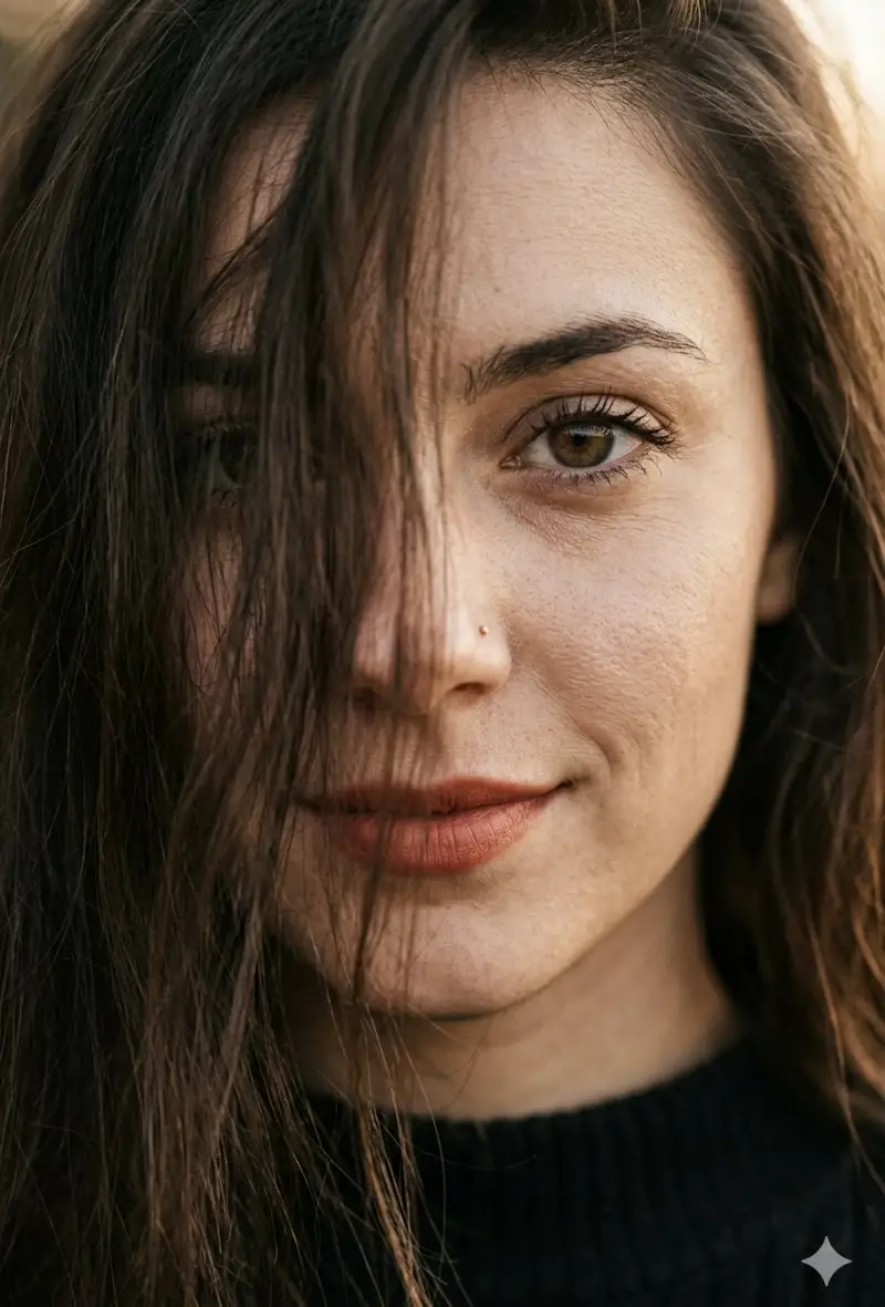 Preview of Hyper-Realistic Macro Portrait