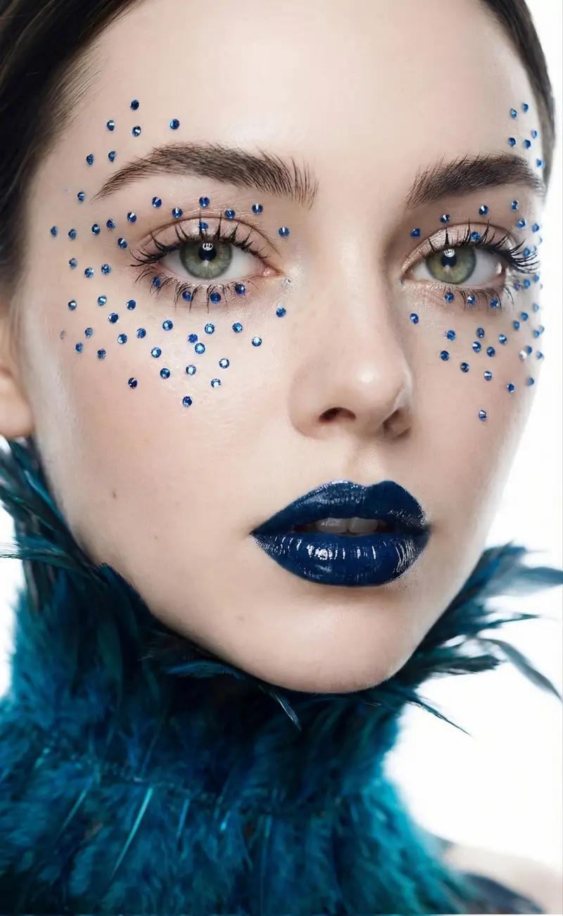 Preview of Cinematic Beauty Shot with Sapphire Crystals