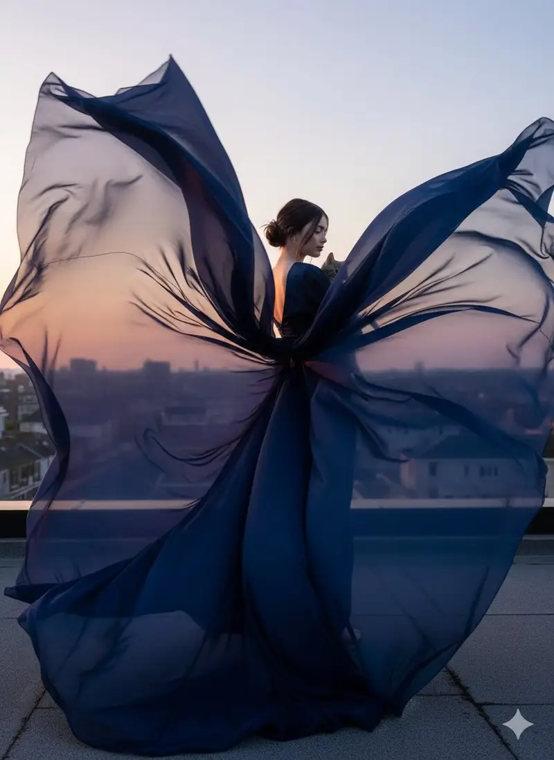 Preview of High-Fashion Cinematic Motion Shot