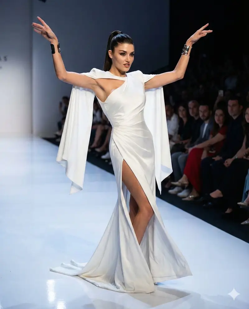 Preview of Couture Runway Fashion Editorial of Hande Ercel