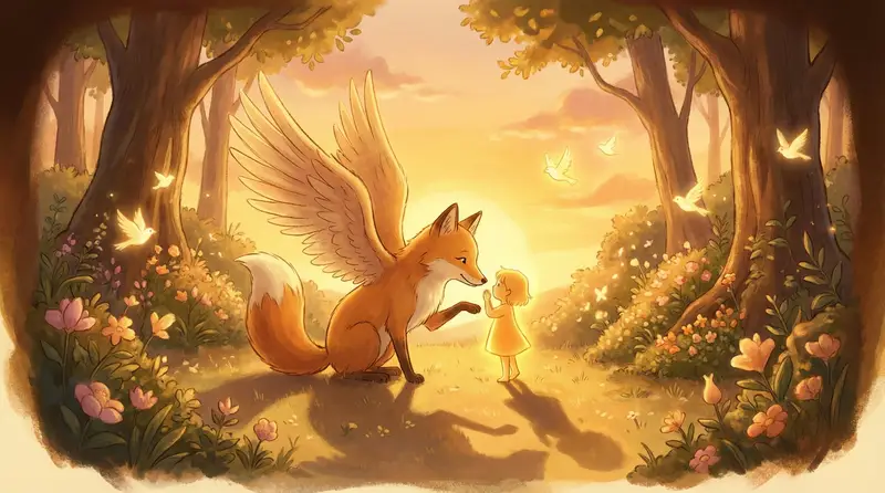 Preview of Golden Hour Storybook Rendering Template