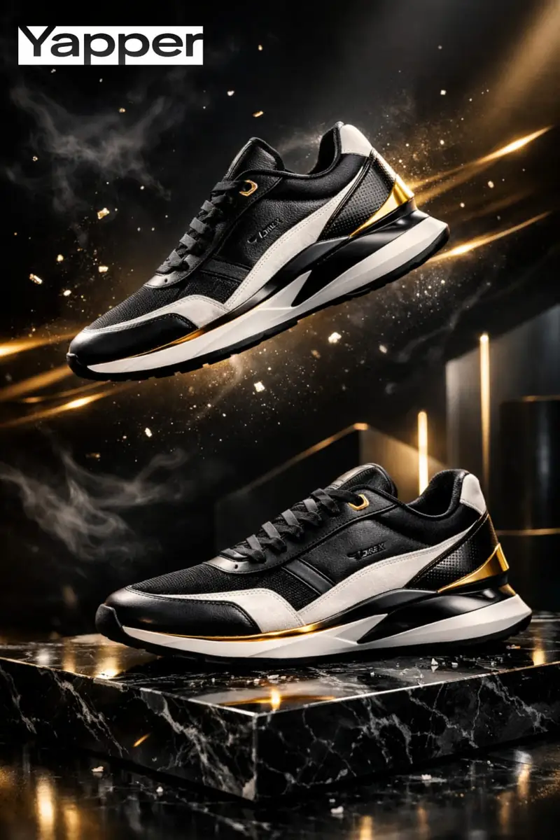 Preview of Luxury Sneaker Advertisement Photography
