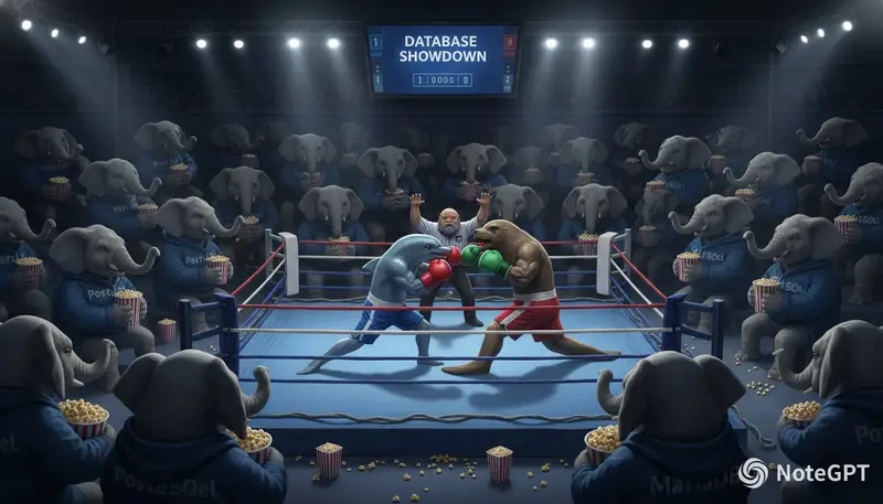 Preview of Database Mascot Boxing Match