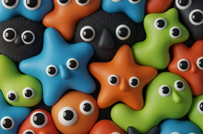 Preview of Neo-Skeuomorphism Crowd Scene Prompt