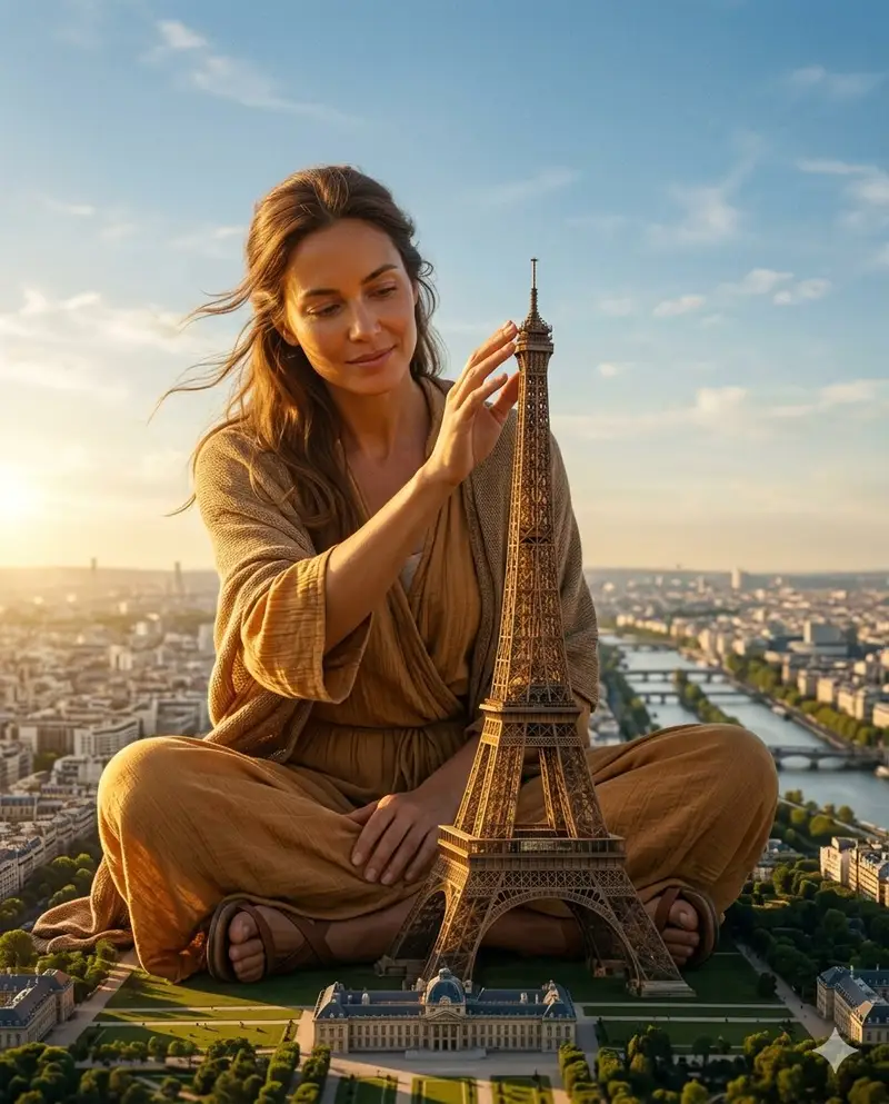 Preview of Titanic Woman in Paris Prompt
