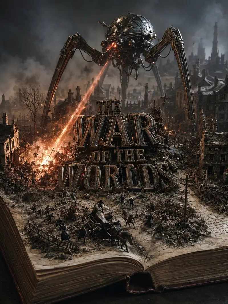 Preview of Scifi Book Cinematic Diorama