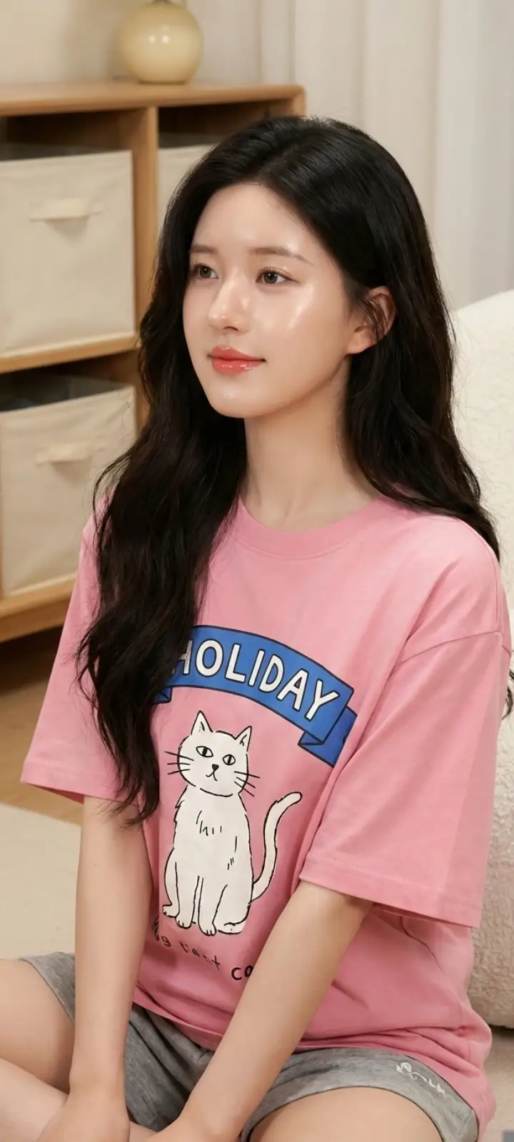 پیش‌نمایش Zhao Lusi Casual Editorial Look