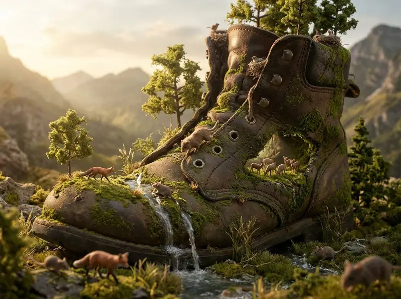 Preview of Object as Ecosystem / Manufactured as Wilderness Prompt