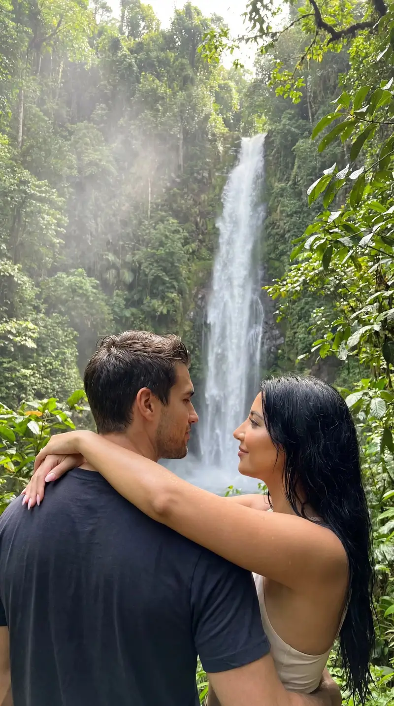 Preview of Photoreal Tropical Waterfall Embrace