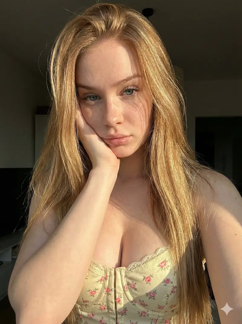 Preview of Golden Hour Freckled Portrait