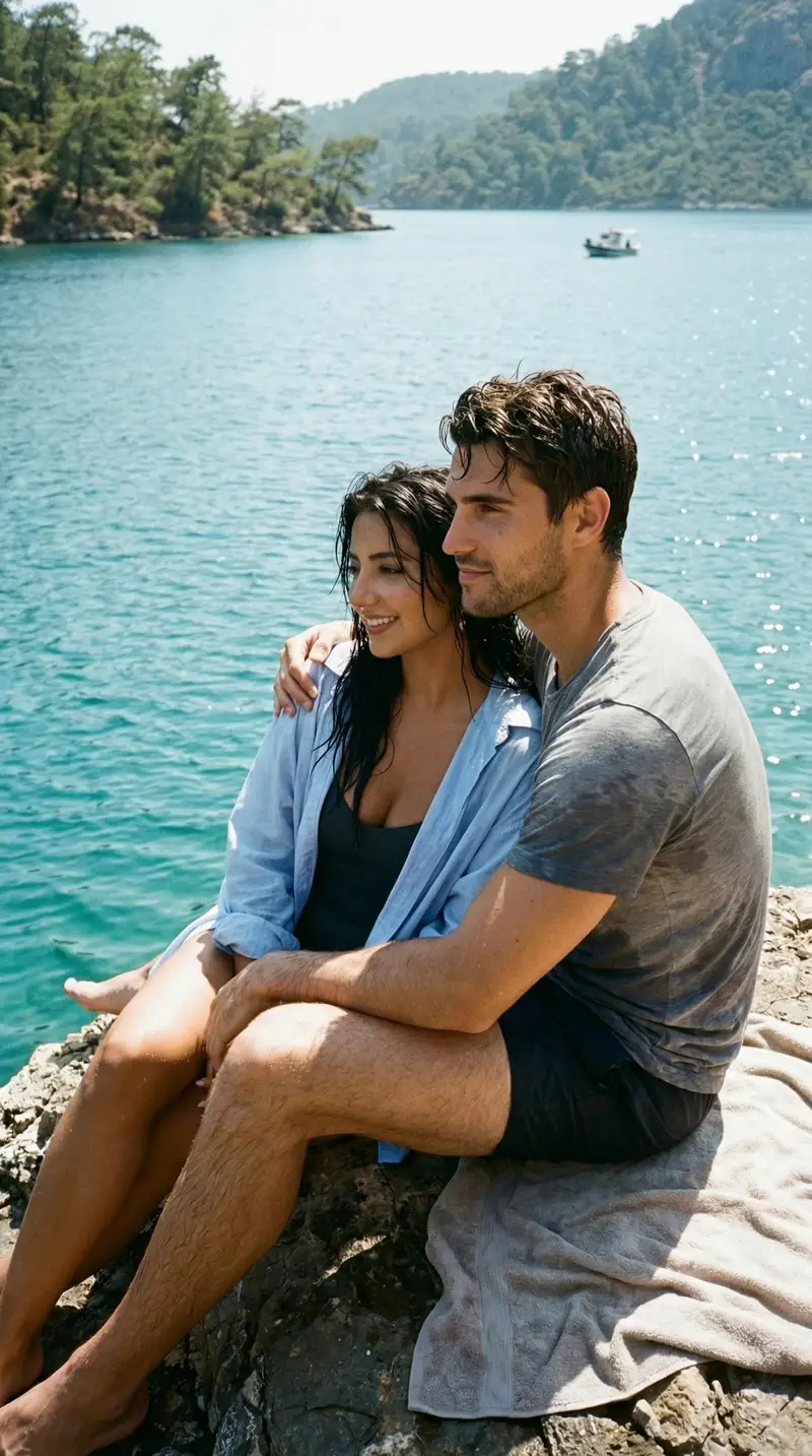 Preview of Ultra-Photoreal Candid Swim Romance Scene Generation Prompt