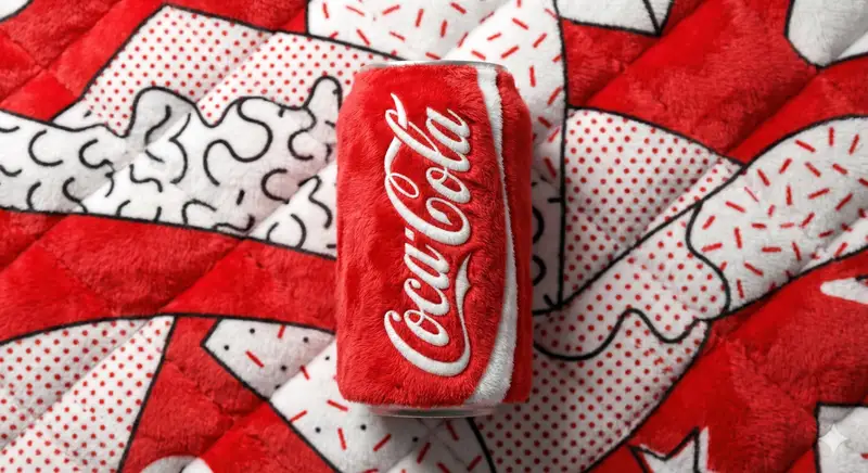 Preview of Pop Art Plush Product Shot of a Beverage Can