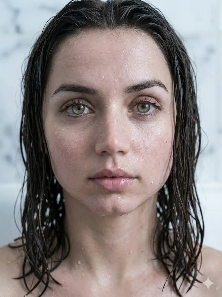 Preview of Extreme Profile Portrait with Wet Skin and Identity Matching