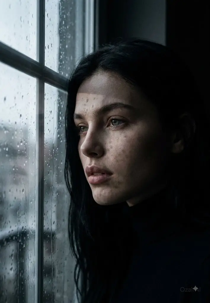 Preview of Dark Cinematic Window Lighting Portrait