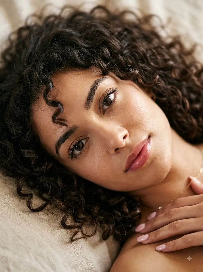Preview of Photorealistic Magnetic Beauty Portrait