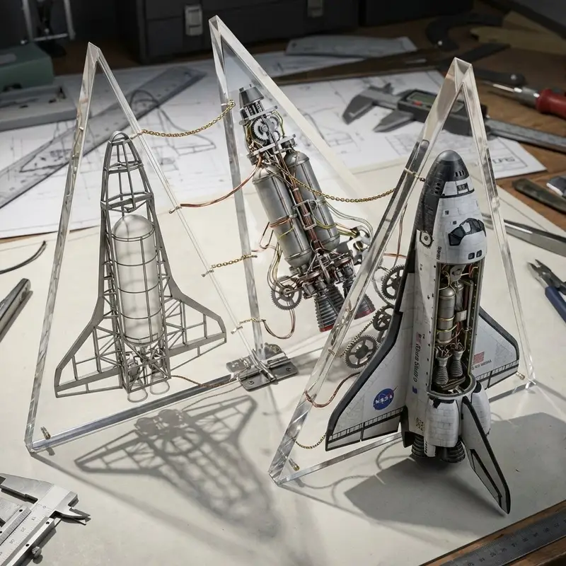 Preview of Complex Machine Deconstruction Blueprint Prompt