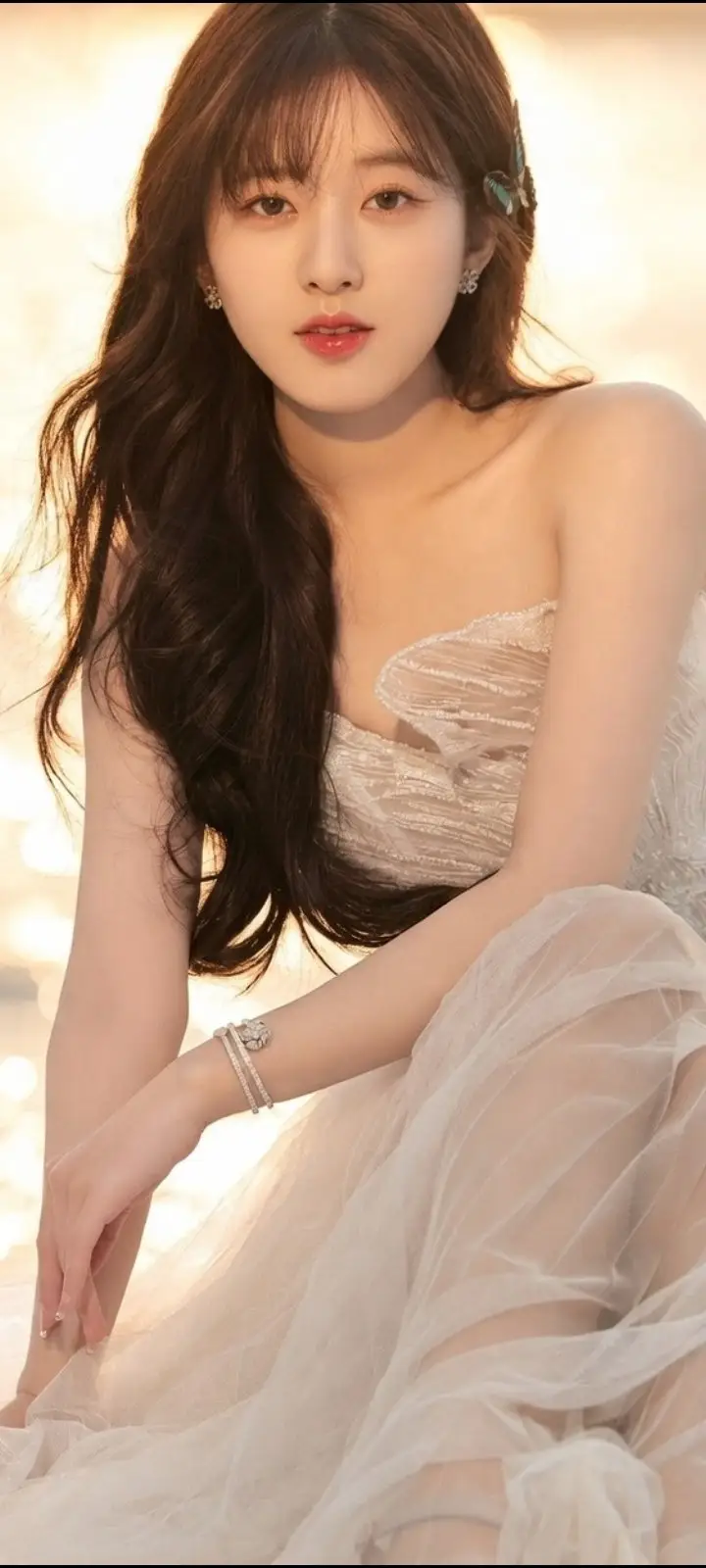 Preview of Zhao Lusi — Ethereal Mermaid Goddess Editorial Portrait