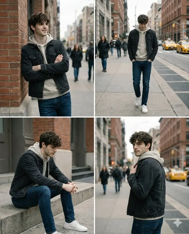 Preview of Ultra Realistic Cinematic Urban Portrait