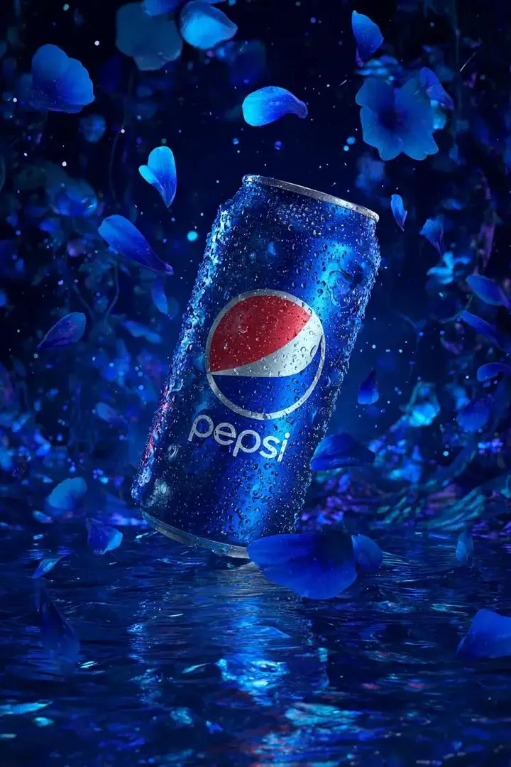 Preview of Floating Pepsi Can in Cosmic Petals