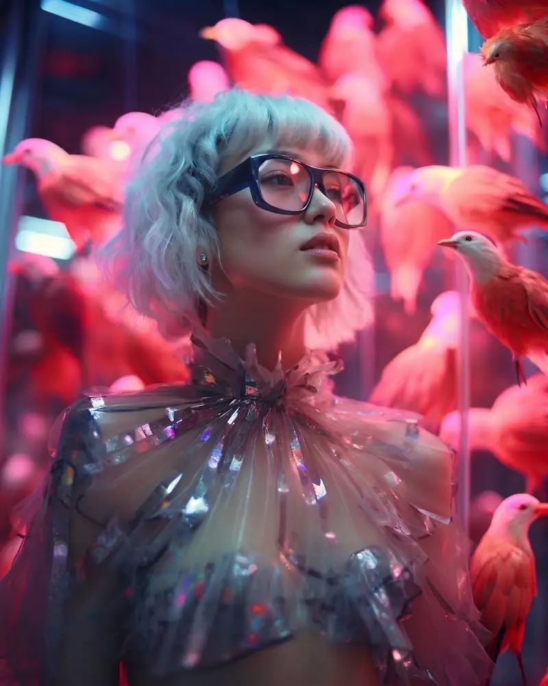 Preview of High Fashion Editorial Portrait