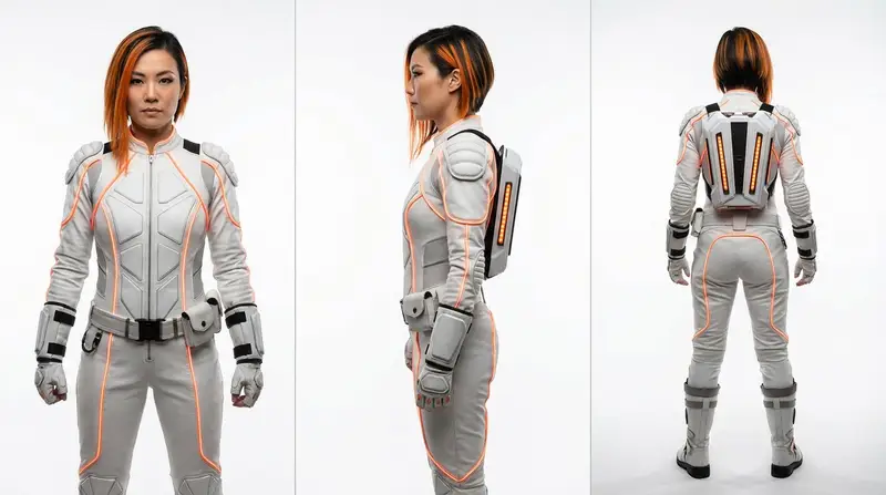 Preview of Sci-Fi Punk Japanese Woman View