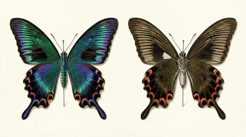 Preview of Generating a Butterfly Image with Selective Iridescence