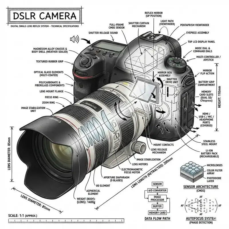 پیش‌نمایش Infographic Prompt Template for Objects