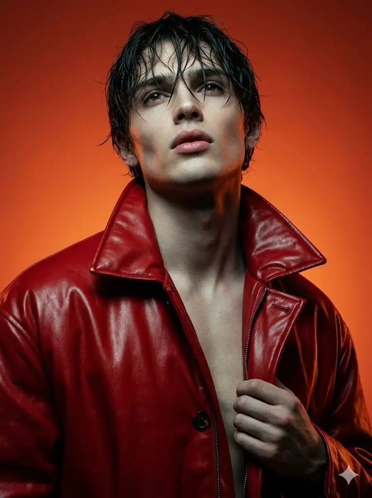 Preview of High Fashion Cinematic Androgynous Portrait