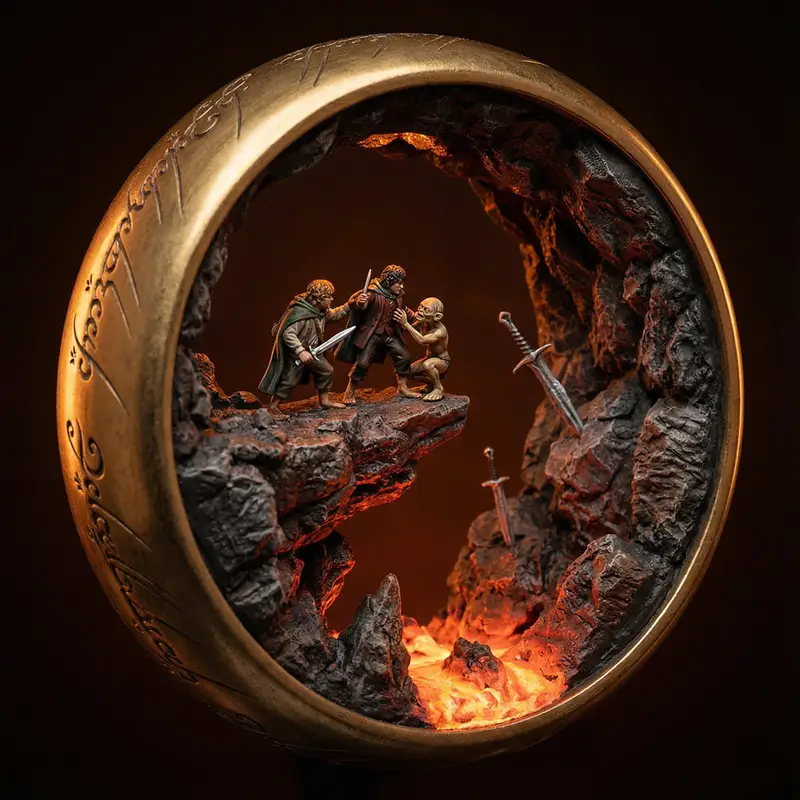 Preview of High-Concept 3D Diorama Prompt for Movies and Games