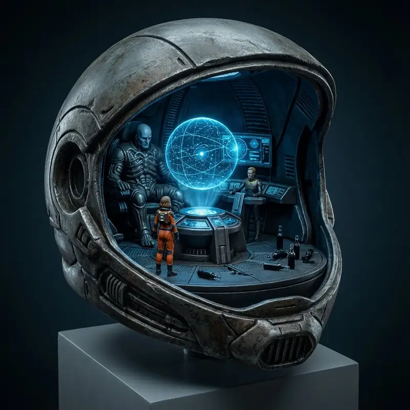 Preview of High-Concept 3D Diorama Generation Prompt