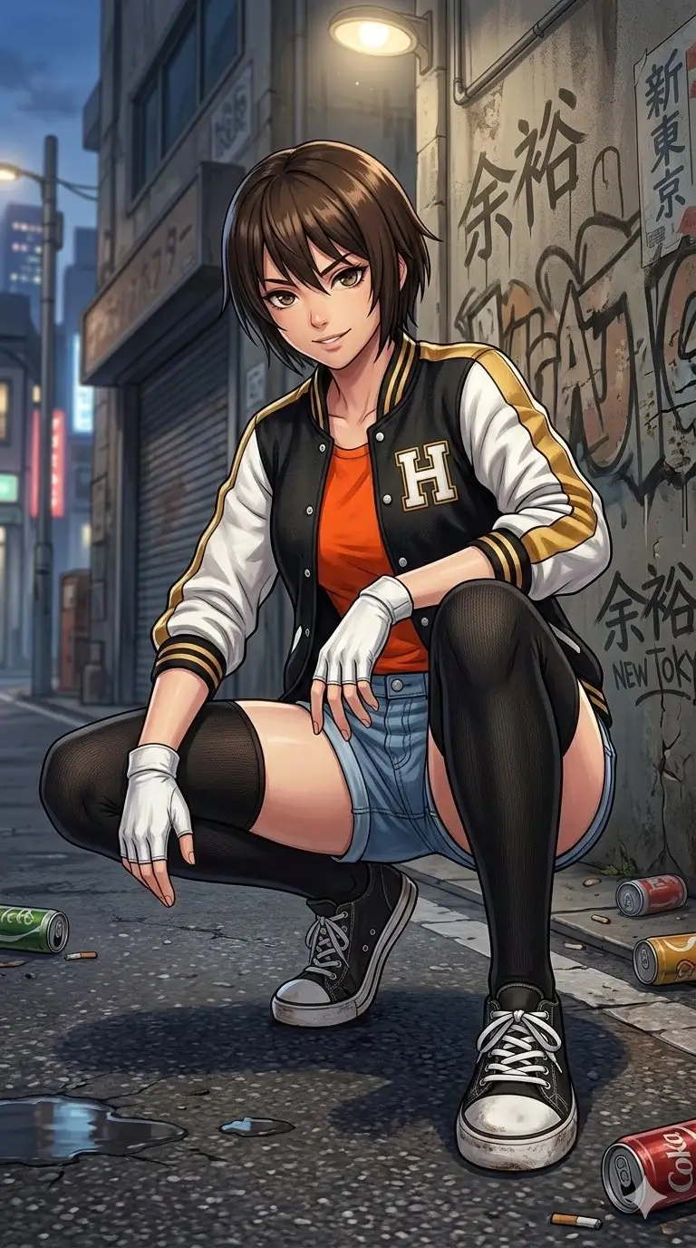 Preview of Detailed Illustration Prompt for Street Scene