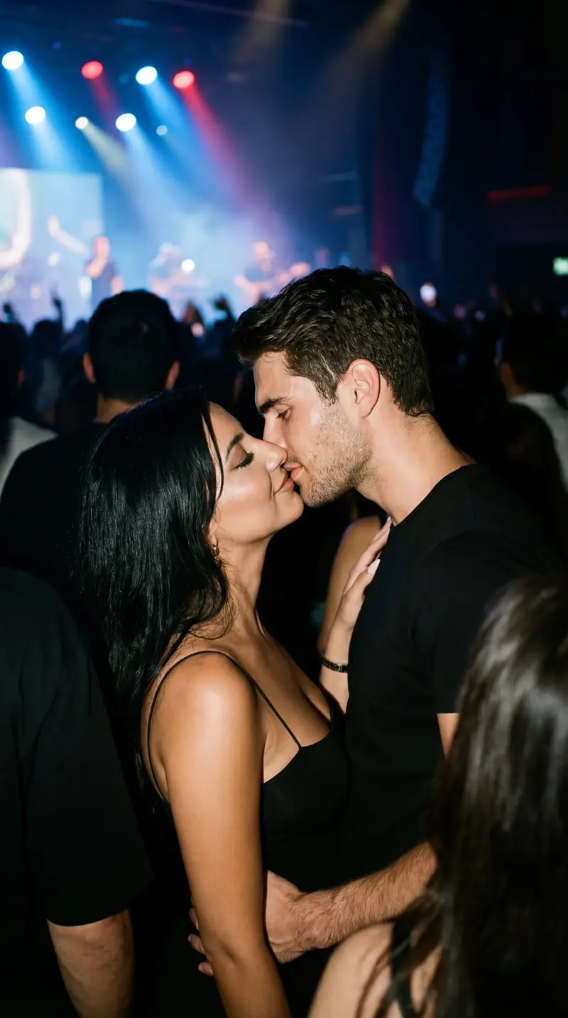 Preview of Candid 35mm Concert Romance Film Still