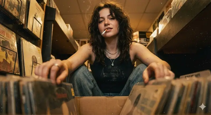 Preview of 90s Grunge Record Store POV