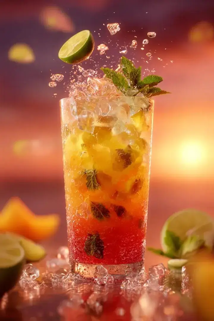 Preview of Orange Juice Slow Motion Product Shot