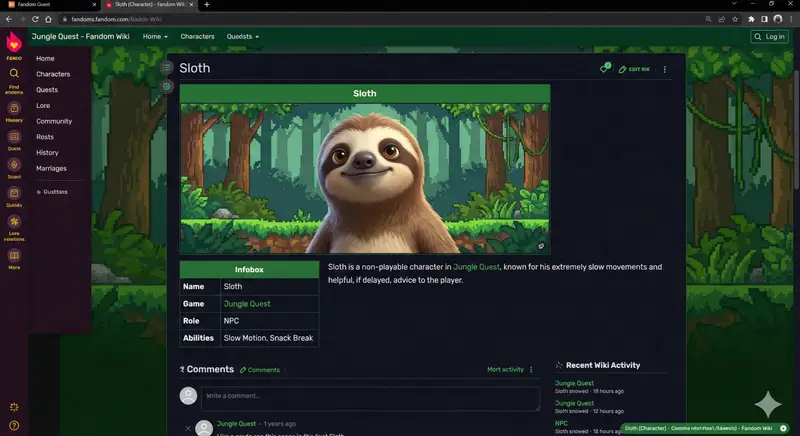 Preview of Video Game Wiki Style Image Generation
