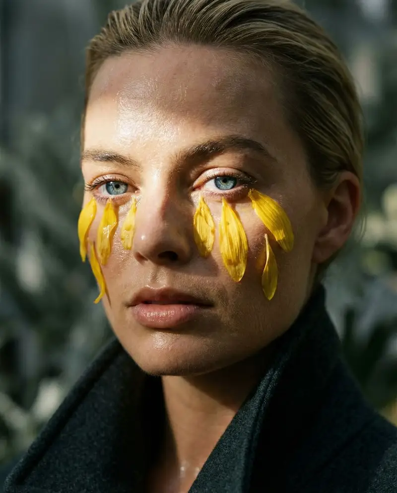 Preview of Macro Portrait with Organic Melancholy Aesthetic (JSON Format)