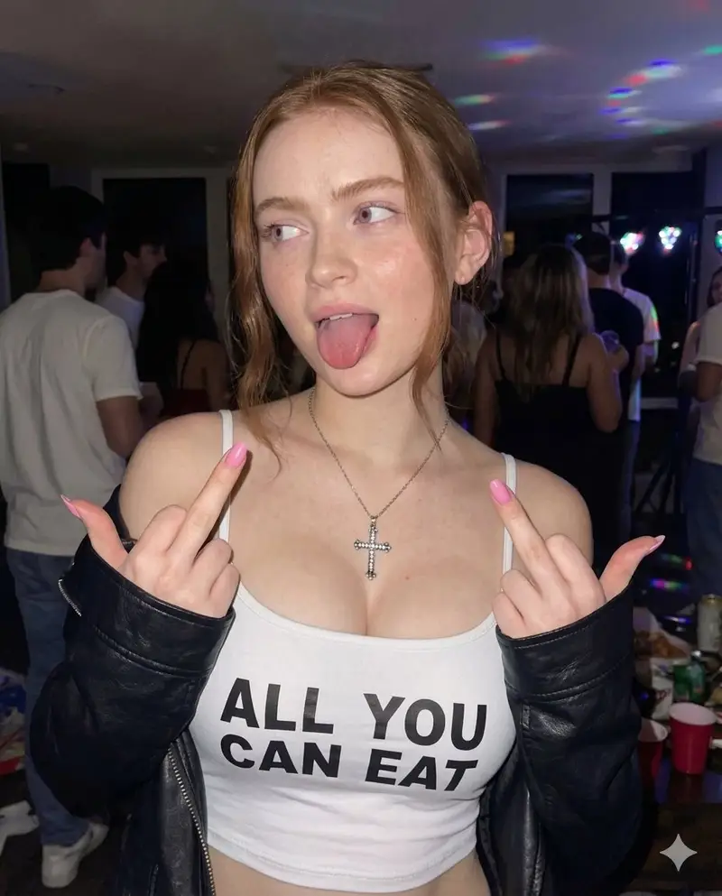 Preview of Rebellious Party Portrait with Flash Photography