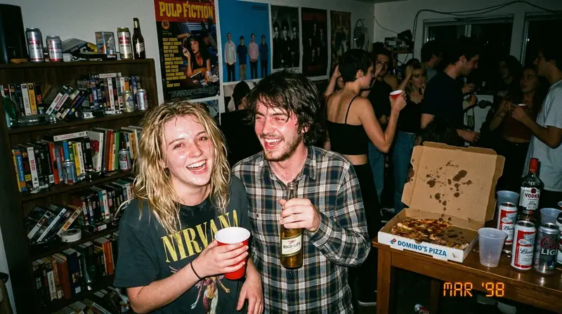 Preview of 1990s Disposable Camera Party Photo Prompt
