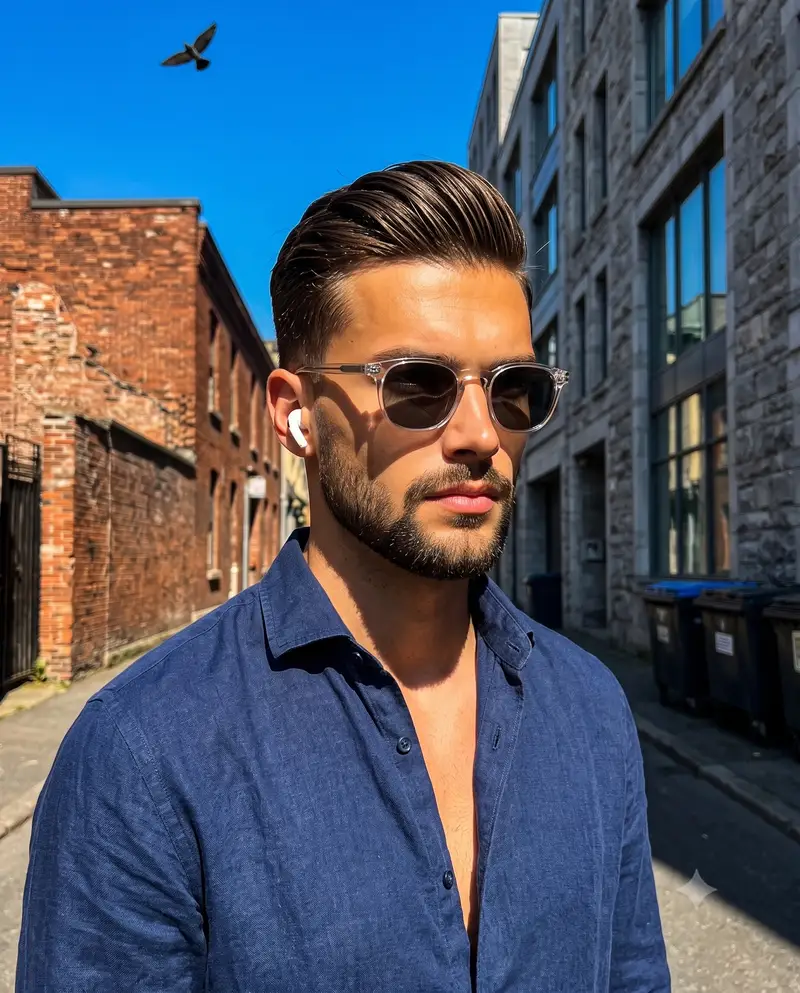پیش‌نمایش Urban Street Style Male Portrait