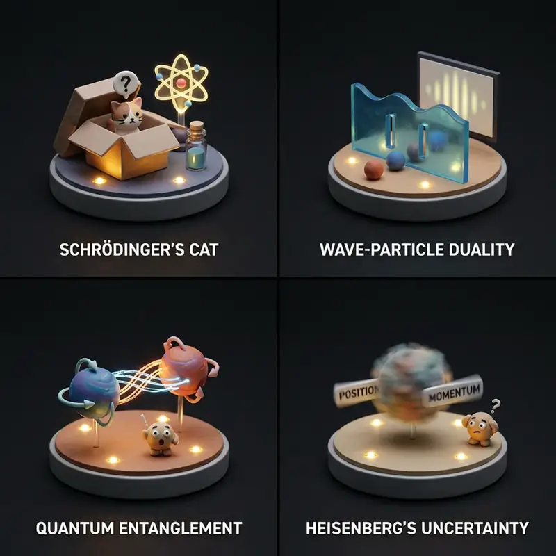 Preview of Visualizing Quantum Mechanics with Diorama Style