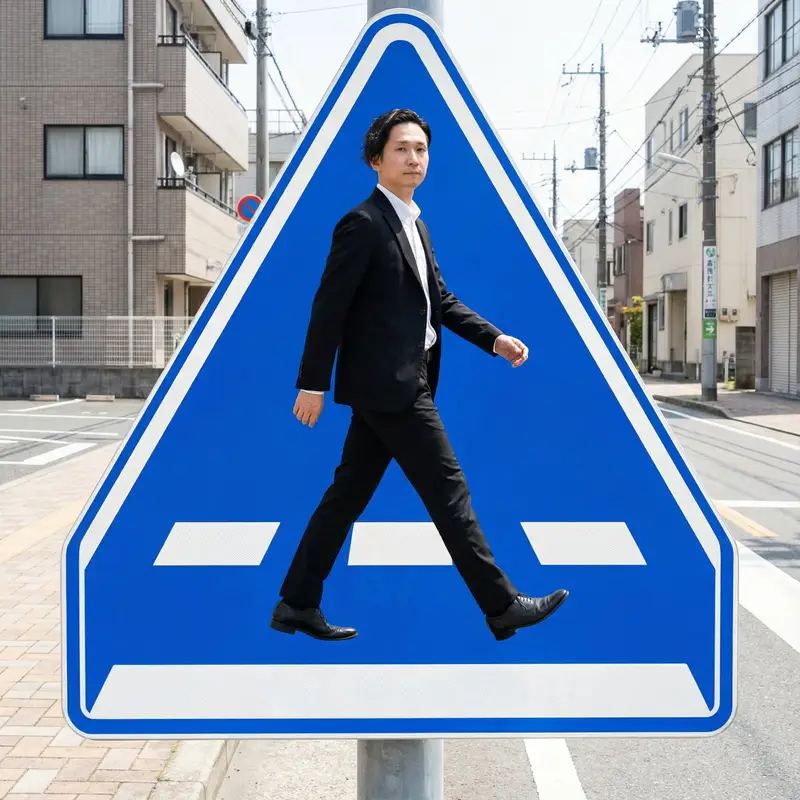Preview of Pedestrian Markings as Personal Silhouette
