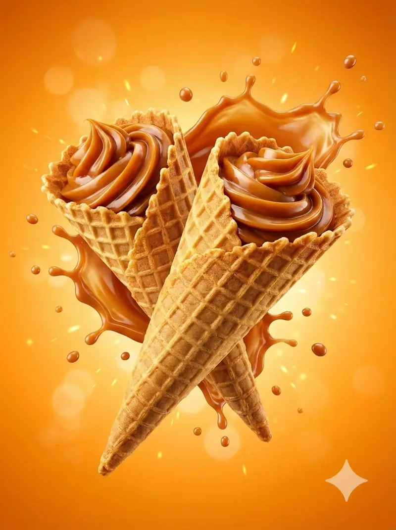 Preview of Hyper-Realistic Dessert Commercial Photography (JSON Format)
