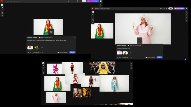 Preview of Outfit Swapping Workflow with Reference Images